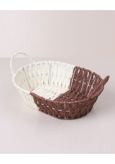 Hasırlı Ekmek Sepeti Oval -8803 Diğer