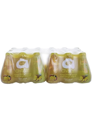 Avşar Mango Ananas Aromalı Maden Suyu 200 Ml X 24 Adet