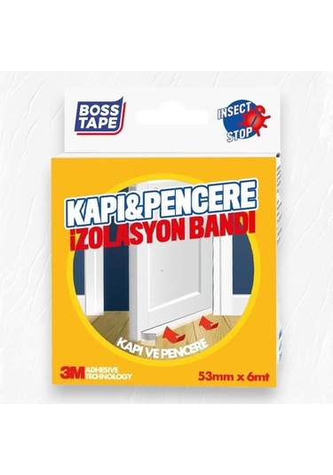 Boss Tape Kapı Altı İzolasyon Bandı 53mm-6mt