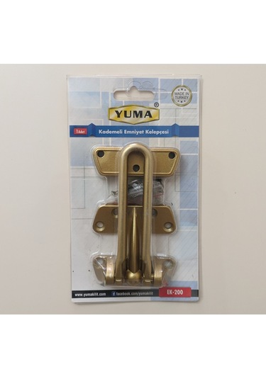 YUMA KİLİT Yuma Kademeli Emniyet Kelepçesi Sarı