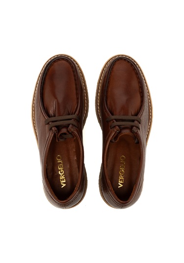 Cuoio Sneaker Günlük Kadın 25k12026 Vergelio Skin Cuoio