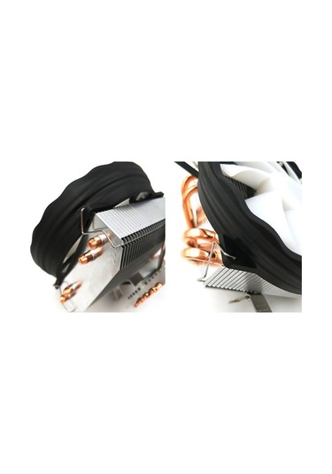 Didadodo V4 Sessiz Cpu Soğutucu - 4 Bakır Borulu, 48 Cfm Hava Akışı, Intel/amd Optimal, Uyumlu