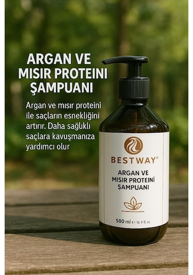 Bestway Argan Ve Mısır Proteinli Şampuan