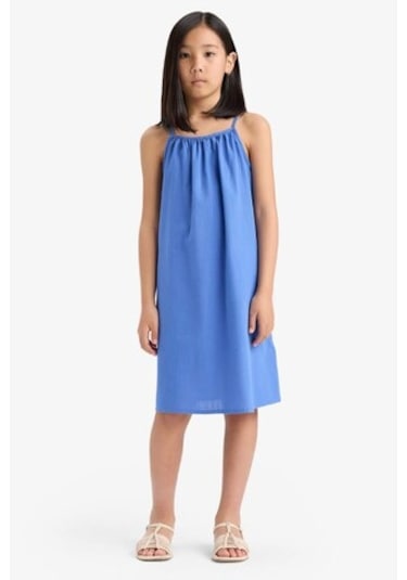 DeFacto Kız Çocuk A Kesim Pamuklu Kolsuz Yazlık Elbise E5808A825HSBE412