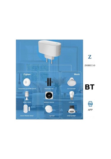 Besthome1 Zigbee & Bluetooth Mesh, Akıllı Ev Ana Geçidi - Uzaktan Kontrol & Otomasyon