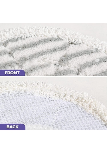 Dofolink Shark S7000/s7001 Serisi İçin Yıkama Ve Yeniden Kullanılabilir Buharlı Süpürge Pedleri - 6 Adet, Tüm Sert Zeminler İçin