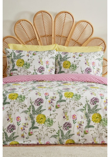 Sarah Anderson Blossom Tek Kişilik Nevresim Takımı Renkli