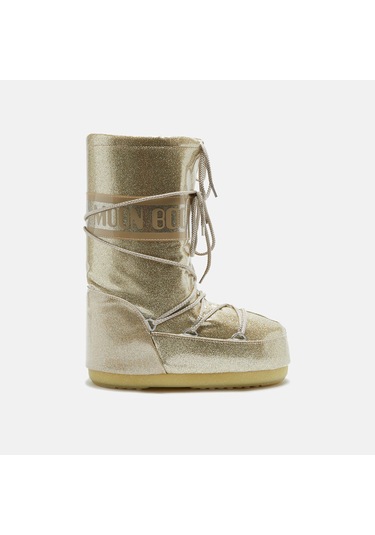 Bot Kar Kadın / Kız 80d1402850-b002 Moon Boot Icon Glitter Gold 27-34 Altın