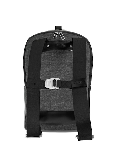 Çanta Brooks Dalston Tex Nylon 12 Litre Gri Siyah