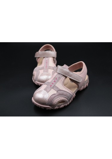 Ayakkabımood Arz Ortopedik Taban Pudra Kız Çocuk Sandalet Ayakkabı Pudra