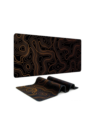 Jeehugo 80x30cm Süper Büyük Oyuncu Mouse Pad - Su Geçirmez, Kaymazsız Taban, Dayanıklı Dikişli Kenarlar - Ofis Ve Oyun İçin Masa Koruyucu Diğer