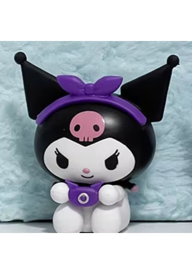 Kawaii Sanrio Kuromi Karikatür Figür Model -4