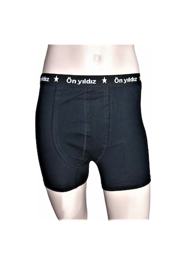 Önyıldız % 100 Pamuk Likralı Erkek Boxer