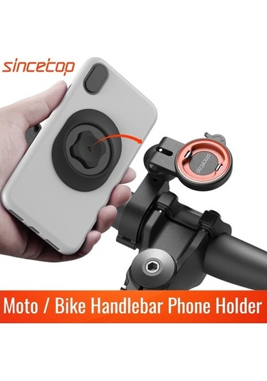 Tysm Joyjadehub Motosiklet/bisiklet/cep Telefonu Tutucu L061 - Universal Montaj - 60g Ağırlık - Pc+alu Malzeme 1pc