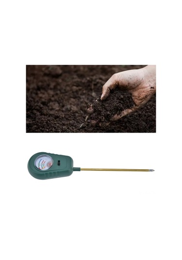 Xindoker Toprak Nemi, Ph Ve Verimlilik Test Cihazı - Bahçe, Çiftlik, İç/şehir Dışı Bitkiler İçin 3'lü Fonksiyonlu Toprak Analizi Aleti