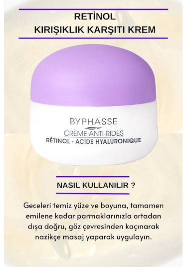 Byphasse Retinol Skin Booster   Bakım Kremi 50 ML