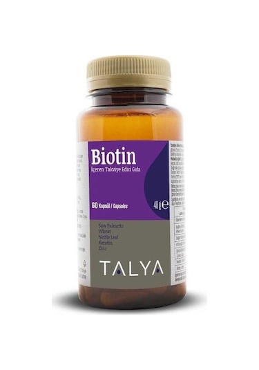 Talya Biotin 60 Kapsül
