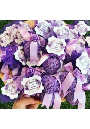 Magnet Kalp Kokulu Taş Mevlüd Doğum Günü Kına Nikah Düğün