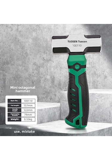 Monyee Profesyonel Çelik Mini Çekiç: Çok Amaçlı, Dayanıklı, Taşınabilir - Çivi Sıkma Ve Çıkarma İçin Uygun 0.55kg