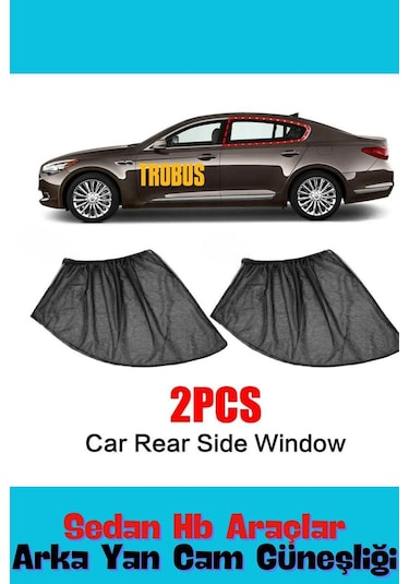 Lotus Emira 2022 Ve Sonrası Coupe Uyumlu Yan Cam Güneşliği Ön Veya Arka