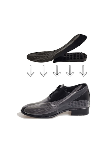 Boy Uzatan Gizli Topuklu Beyaz Spor Ayakkabı Beyaz