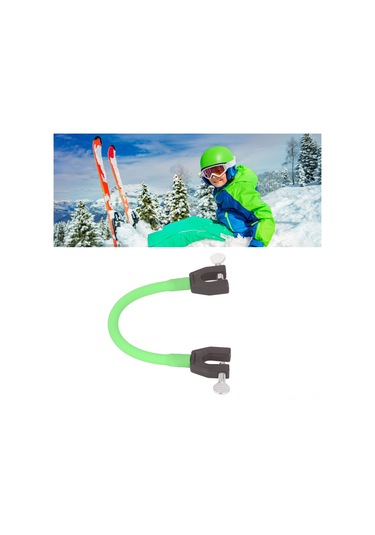 Fosenze Çocuklar İçin Kayak Ucu Bağlayıcı - Başlangıçcılar İçin Stabilite Ve Hız Kontrolü, Pembe Renkli Eğitici Aracı Pembe