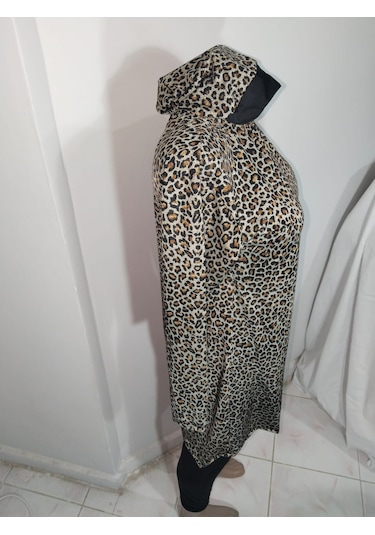 Mesa Mayo Leopar Desenli Elbise Mayo Leopar