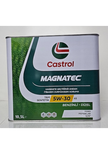 Castrol Magnatec 5w30 10.5 L A5 Tüm Araçlara 2025 Tarihli