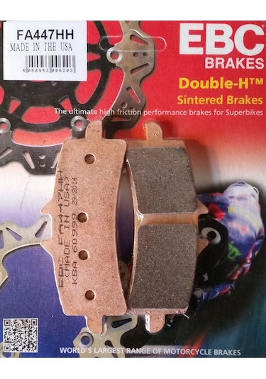 2013-2018 Suzuki Gsx-R 1300 Hayabusa Ön Fren Balatası Ebc Fa447Hh