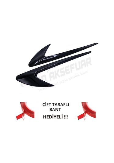 Lada Volga Çamurluk Venti Sağ - Sol Parlak Siyah