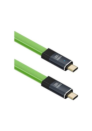 Tongxida 100w Hızlı Şarj C Tipi C Kablo, 8k 60hz Ekran Döküm, Veri Transfer, Usb Mavi 0.5m