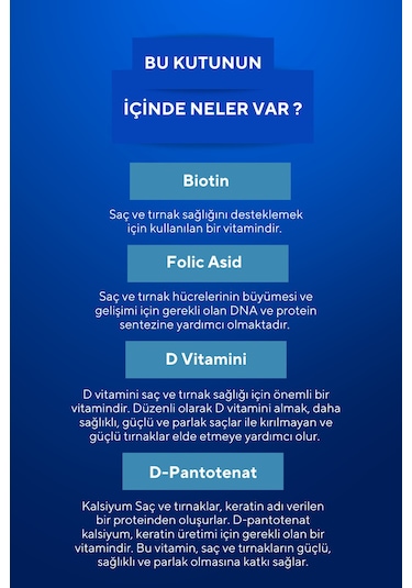VitaCeel 2'li Cilt ve Saç & Tırnak Gummy Vegan Çiğnenebilir Vitamin