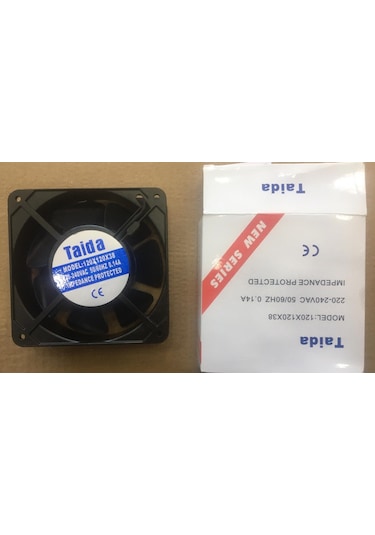 220V Metal 120X120X38 Kare Fan