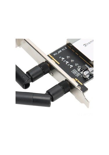 Yaleker Ar9223 Çip 300mbps 2.4ghz 802.11b/g/n Pcı Masaüstü Kablosuz Wifi Adaptörü İki Antenli Windows Xp/7/8/10 Desteği