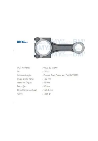 Piston Kolu Boxer-ducato-master 2.8hdi/s8w