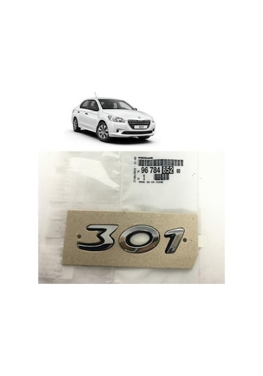 Bagaj Kapak Yazısı (301) Peugeot 301 2012- 9678485280 (402415763)