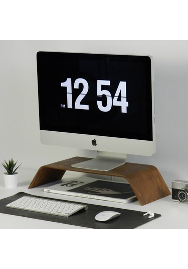 Monitör Standı Ceviz