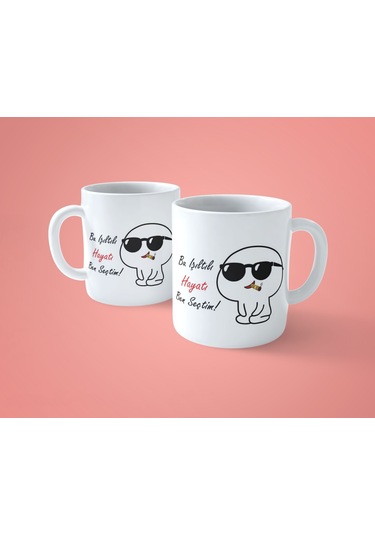 Bu Işıltılı Hayatı Ben Seçtim Baskılı Kupa Bardak