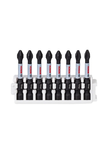 Bosch 8xPH2 Impact Control Vidalama Ucu Paketi 8 Parça - 2608522330
