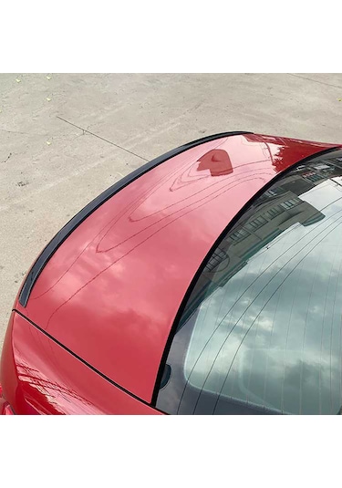 Bmw G20 M3 Bagaj Üstü Spoiler Parlak Siyah Spoyler Plastik İthal 2019-2022