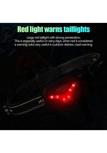 Far Kamp Bisiklet Cob Led El Feneri Balıkçılık Far Pil Siyah