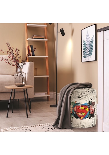 Bluehomeconcept Adawall Home Superman Puf