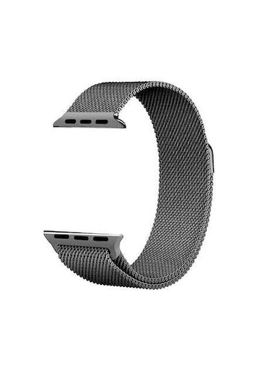 Apple Uyumlu  Watch Seri 2/3/4/5/6/7/8/se 38 MM-40 MM-41 MM Hasır Metal Kordon