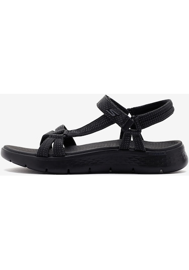 Skechers Go Walk Flex Sandal - Sublime Kadın Siyah Sandalet 141451 Bbk Siyah