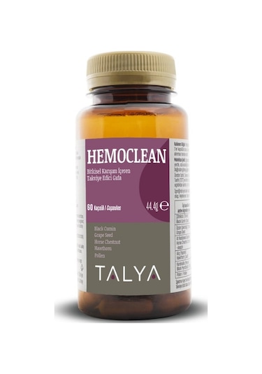 Talya Hemoclean Bitkisel Karışım Içeren Takviye Edici Gıda