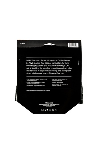 Mxr Dcm25 Mikrofon Kablosu 7.5 Metre