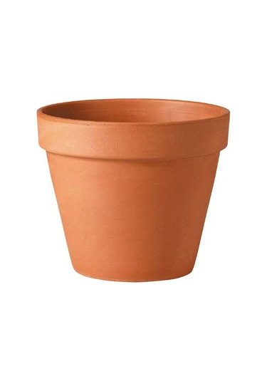 Vaso Standard Toprak Saksı Terracota