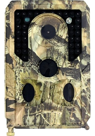 Pr400 Avcılık Kamerası 12mp 1080p Kızılötesi Gece Görüşlü Yaban Hayatı İzleme Kamuflaj Çok Renkli