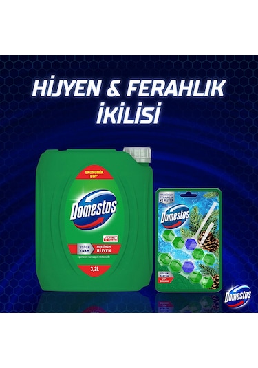 Domestos Çamaşır Suyu Çam Ferahlığı 3240 Ml X2 Diğer