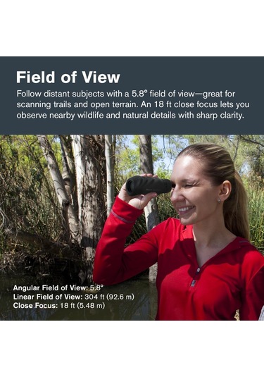 Celestron 71210 Nature 10 X 25 Monocular Dürbün Kutulu , Siyah Çok Renkli